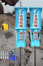 呼伦贝尔液压分石机在非金属矿中的使用方法详解